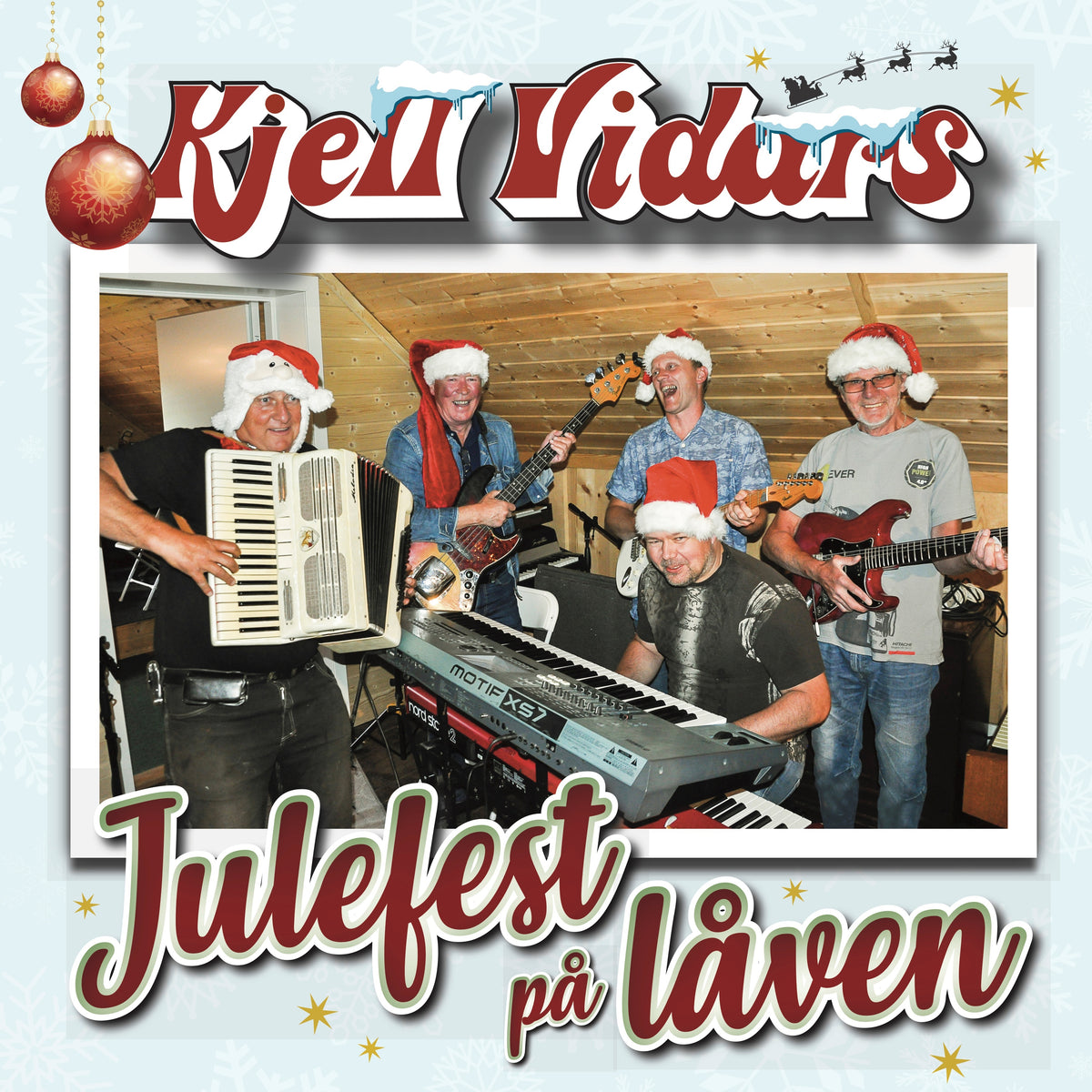 Kjell Vidars - Julefest på låven (VINYL)