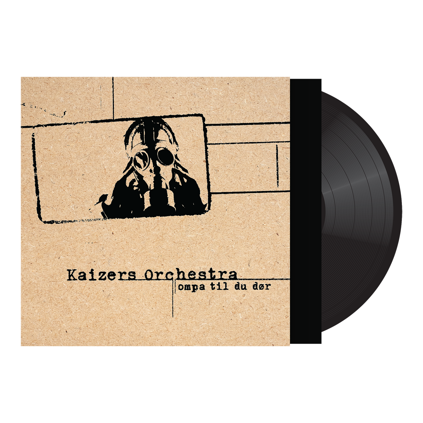 Kaizers Orchestra - Ompa Til Du Dør - Remastrert 12" LP
