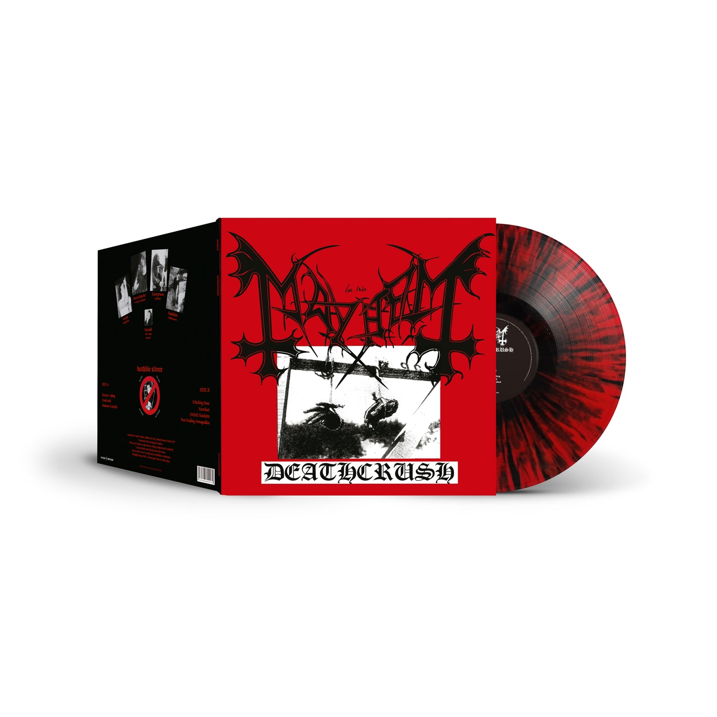 Mayhem - Deathcrush (red/black splatter vinyl)