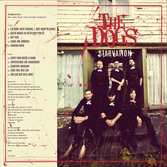 The Dogs - Starvation 12" LP limitert