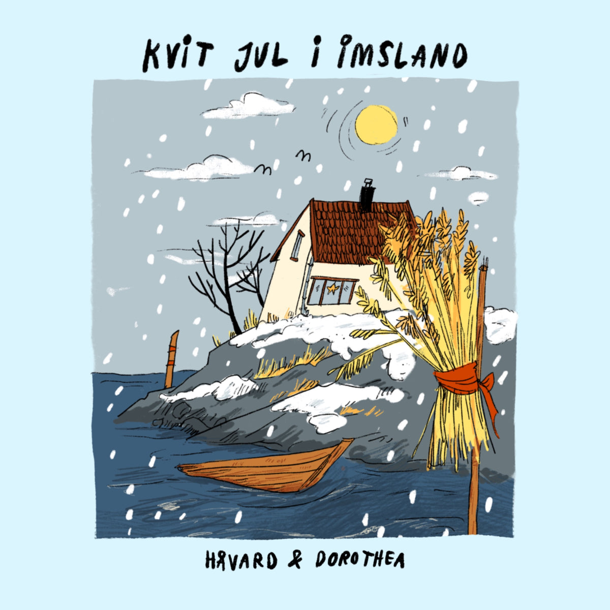 Håvard & Dorothea - Kvit Jul i Imsland (JULEHEFTE + CD)