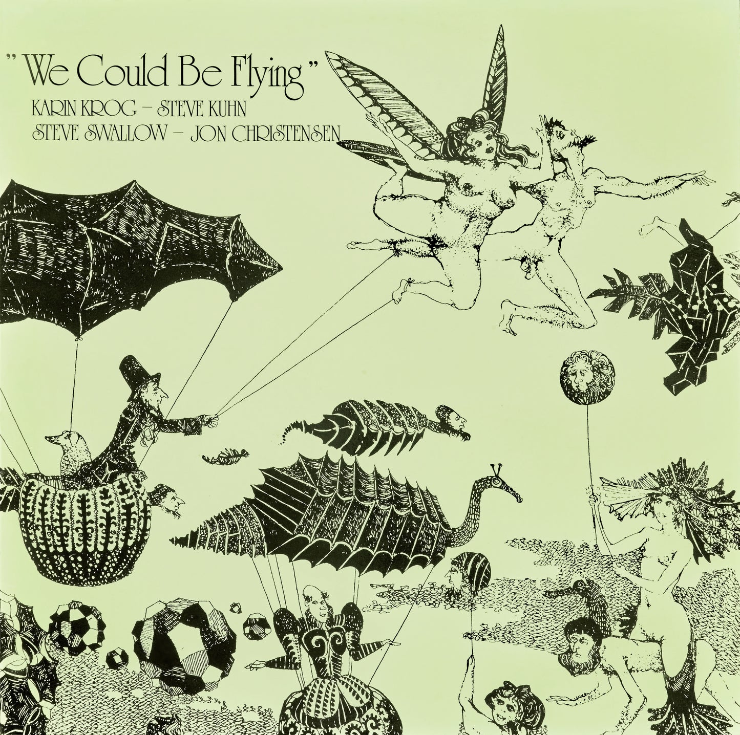 Karin Krog, Kuhn, Swallow. Christensen - We could be flying 12" LP