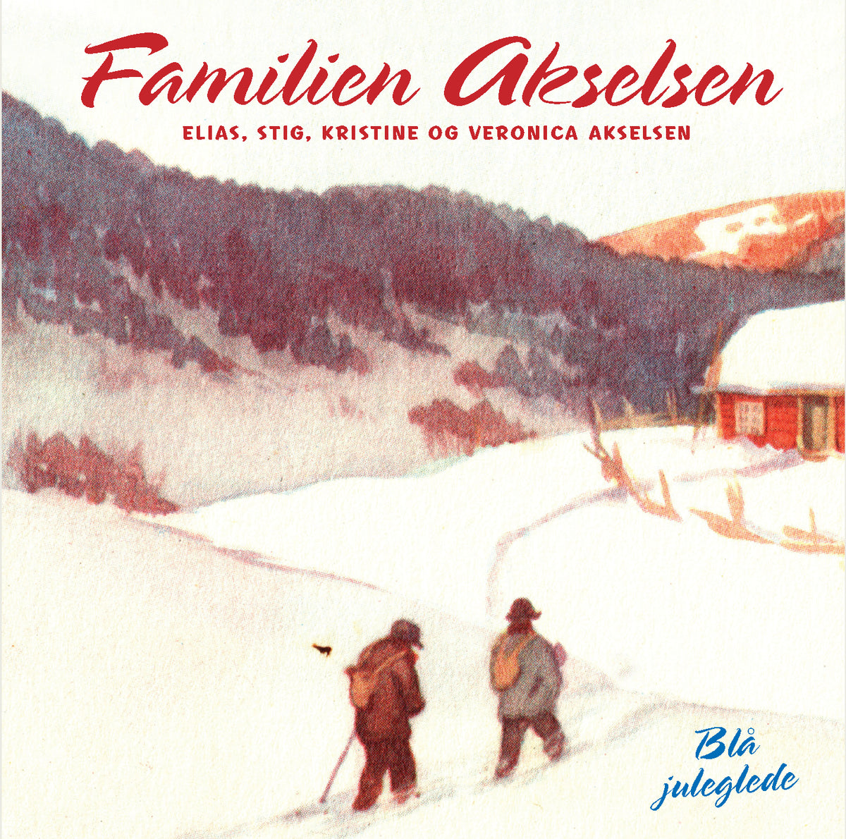 Familien Akselsen - Blå juleglede