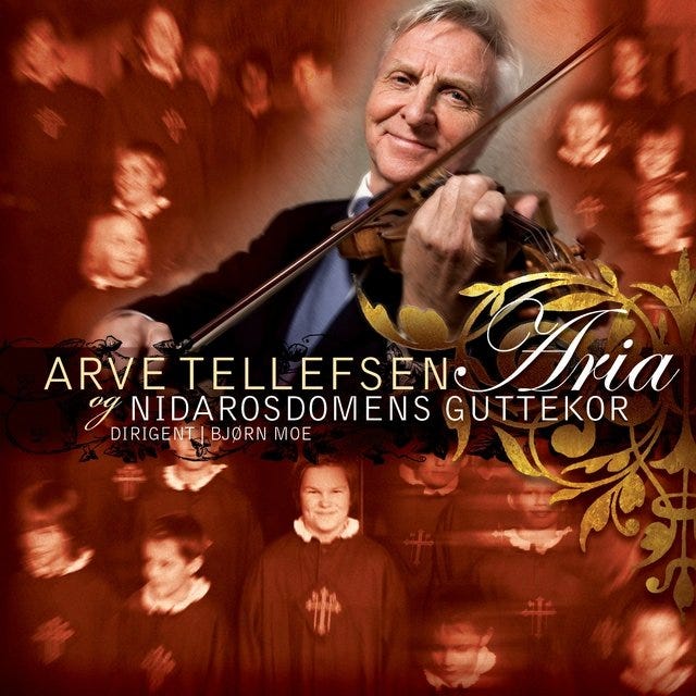 Arve Tellefsen & Nidarosdomens Guttekor - Aria